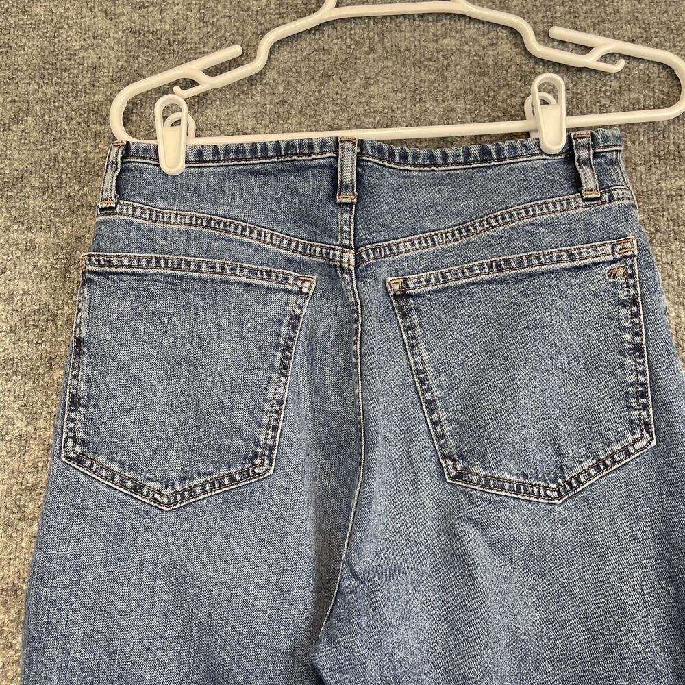 Madewell Blue Straight Leg Jeans - Picture 5 of 15